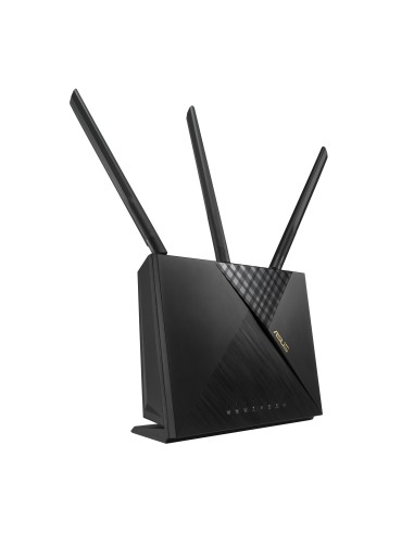 4G-AX56 router inalámbrico Gigabit Ethernet Doble banda (2,4 GHz / 5 GHz) Negro