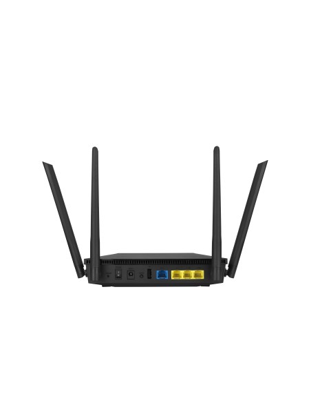 RT-AX53U router inalámbrico Gigabit Ethernet Doble banda (2,4 GHz / 5 GHz) Negro