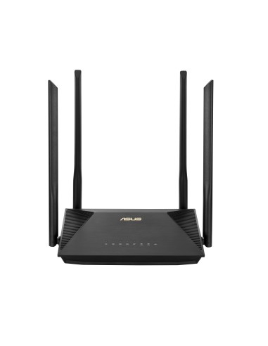 RT-AX53U router inalámbrico Gigabit Ethernet Doble banda (2,4 GHz / 5 GHz) Negro
