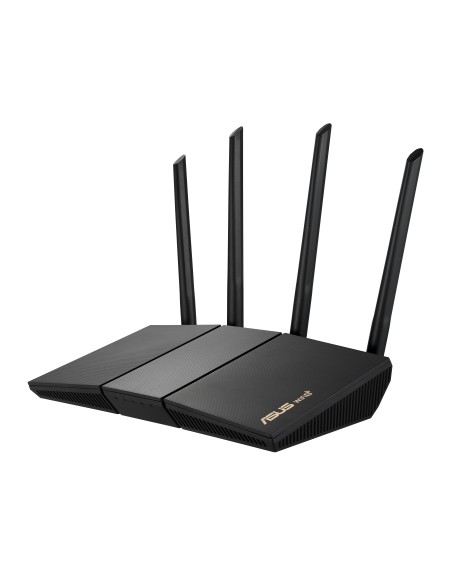 RT-AX57 router inalámbrico Gigabit Ethernet Doble banda (2,4 GHz / 5 GHz) Negro