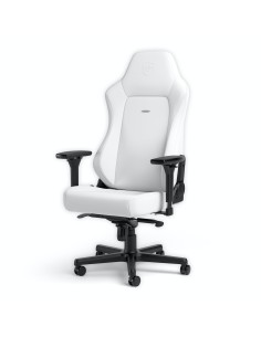 NBL-HRO-PU-WED silla para videojuegos Silla para videojuegos de PC Asiento acolchado Blanco