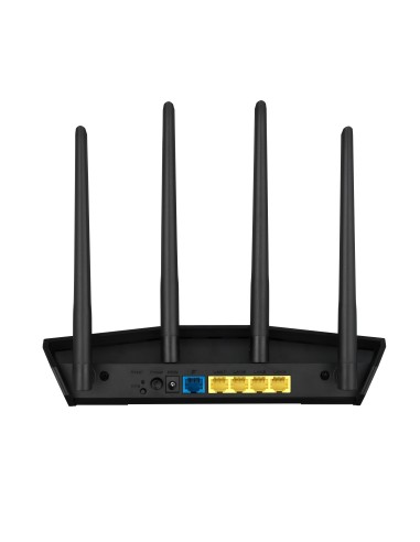 RT-AX57 router inalámbrico Gigabit Ethernet Doble banda (2,4 GHz / 5 GHz) Negro