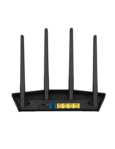 RT-AX57 router inalámbrico Gigabit Ethernet Doble banda (2,4 GHz / 5 GHz) Negro