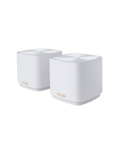 ZenWiFi XD5 (W-2-PK) Doble banda (2,4 GHz / 5 GHz) Wi-Fi 6 (802.11ax) Blanco Interno