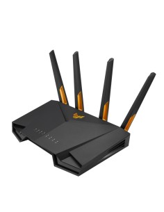 TUF Gaming AX3000 V2 router inalámbrico Gigabit Ethernet Doble banda (2,4 GHz / 5 GHz) Negro, Naranja