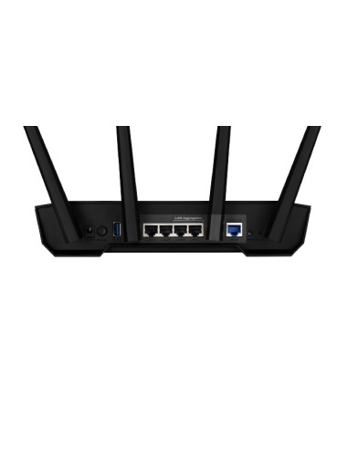 TUF Gaming AX3000 V2 router inalámbrico Gigabit Ethernet Doble banda (2,4 GHz / 5 GHz) Negro, Naranja