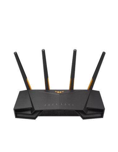 TUF Gaming AX3000 V2 router inalámbrico Gigabit Ethernet Doble banda (2,4 GHz / 5 GHz) Negro, Naranja