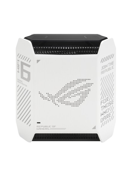 ROG Rapture GT6 Tribanda (2,4 GHz/5 GHz/5 GHz) Wi-Fi 6 (802.11ax) Blanco 4 Interno