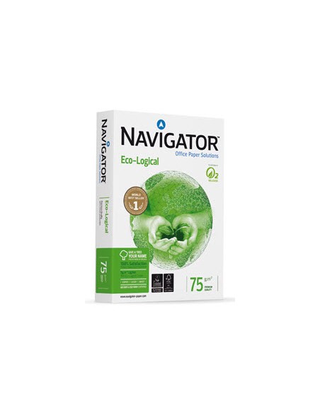 Eco-Logical 75g.m-2 papel para impresora de inyección de tinta Blanco