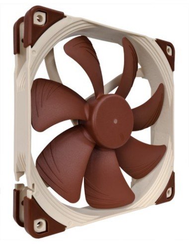 NF-A14 PWM sistema de refrigeración para ordenador Carcasa del ordenador Ventilador 14 cm Marrón