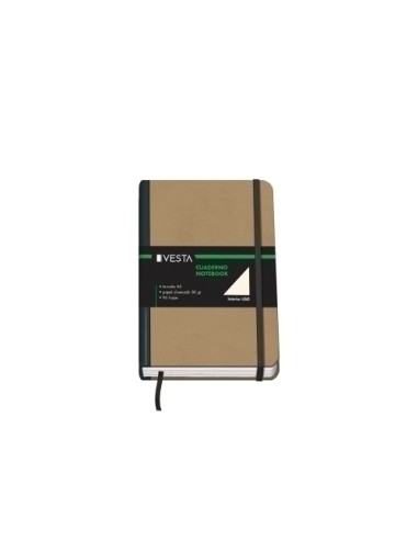 CUADERNO VESTA NATURE A6 96h LISO