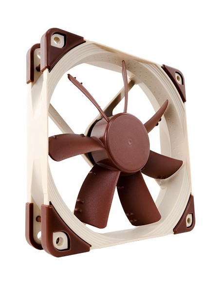NF-S12A PWM sistema de refrigeración para ordenador Carcasa del ordenador Ventilador 12 cm Beige, Marrón