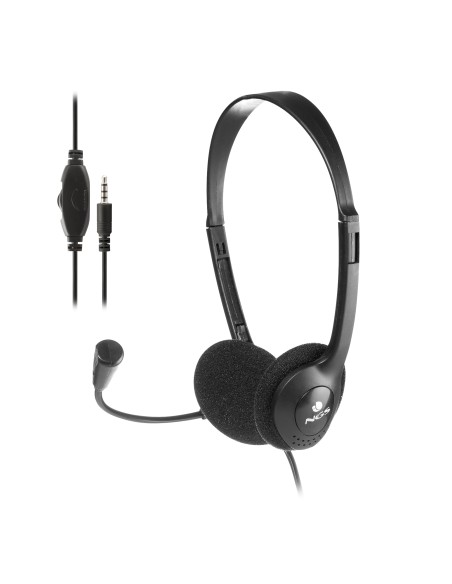 MS103 MAX Auriculares Alámbrico Diadema Llamadas/Música Negro