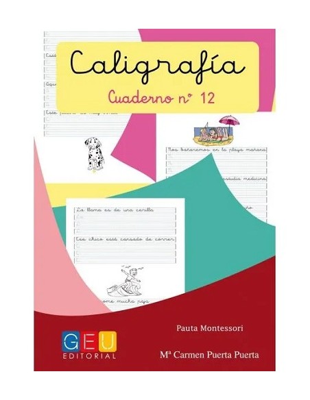 Caligrafia pauta montessori