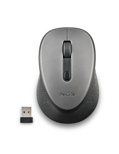 DEW ratón Ambidextro RF inalámbrico Óptico 1600 DPI