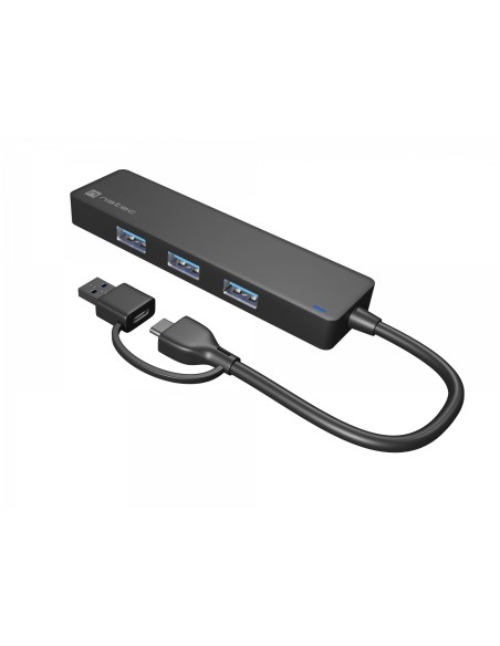 Mayfly USB 3.2 Gen 1 (3.1 Gen 1) Type-A + Type-C 5000 Mbit/s Negro