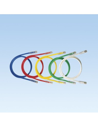 Category 6 UTP Patch Cord for Use with NetKey Category 6 Components cable de red Blanco 3 m