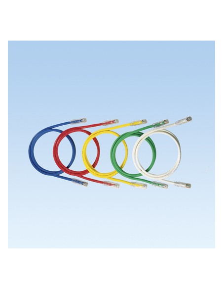 Category 6 UTP Patch Cord for Use with NetKey Category 6 Components cable de red Blanco 3 m