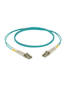 NKFPX2ELLLSM005 cable de fibra optica 5 m LC OM3 Color aguamarina, Azul