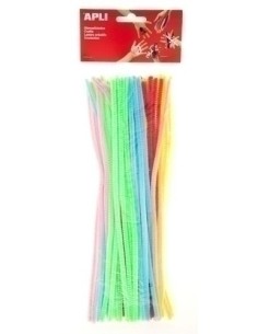 LIMPIA PIPAS APLI COLORES CL.30 cm. B/50