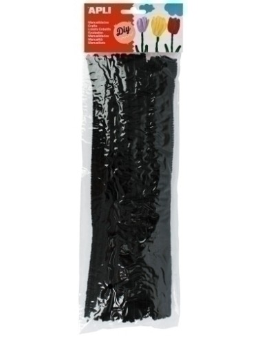 LIMPIA PIPAS APLI NEGRO 30 cm. B/50 - Pack de 5 unidades