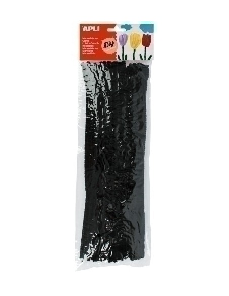 LIMPIA PIPAS APLI NEGRO 30 cm. B/50 - Pack de 5 unidades