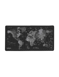 Time Zone Map Maxi Negro, Gris