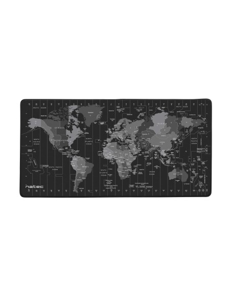Time Zone Map Maxi Negro, Gris Time Zone Map Maxi Negro, Gris
