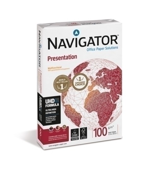 PAPEL A3 NAVIGATOR 100g 500h PRESENTAT.