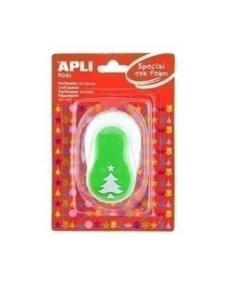 TALADRO GOMA EVA APLI ARBOL VERDE