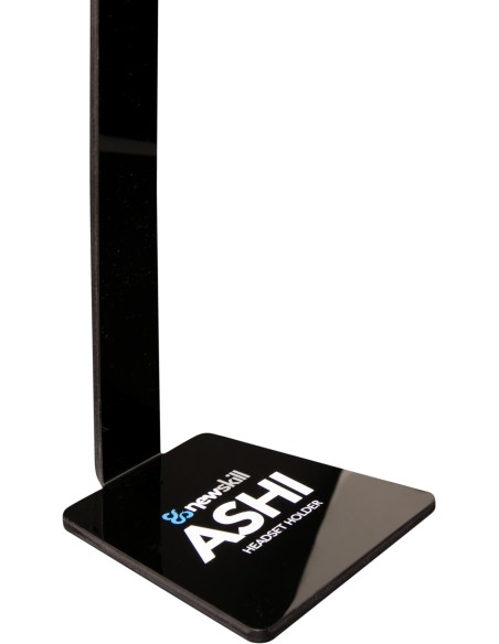 Ashi  Support pour Casque, Couleur Noir et Bleu Headphone holder