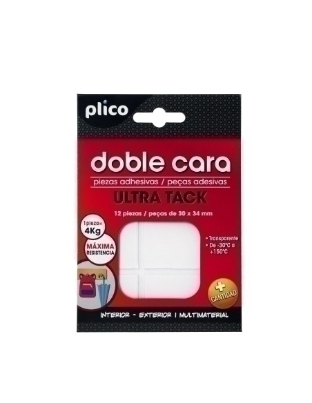 CINTA DOBLE CARA PLICO 30x34 ULTRA TACK