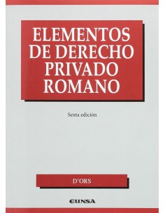 ELEMENTOS DE DERECHO PRIVADO ROMANO