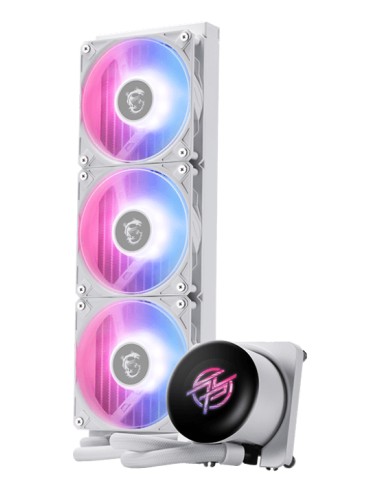 MPG CORELIQUID P13 WHITE sistema de refrigeración para ordenador Procesador Sistema de refrigeración líquida todo en uno 12 cm B