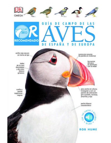 GUIA DE CAMPO DE LAS AVES DE ESPANA Y DE EUROPA