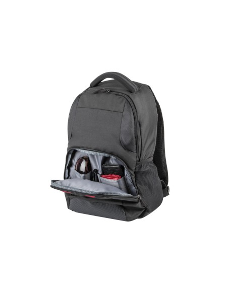 Eland maletines para portátil 39,6 cm (15.6") Mochila Negro