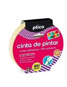 CINTA PINTOR PLICO 30mmx95m - Pack de 10 unidades