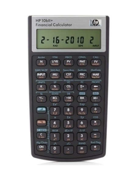 CALCULADORA FINANCIERA HP 10BII PLUS