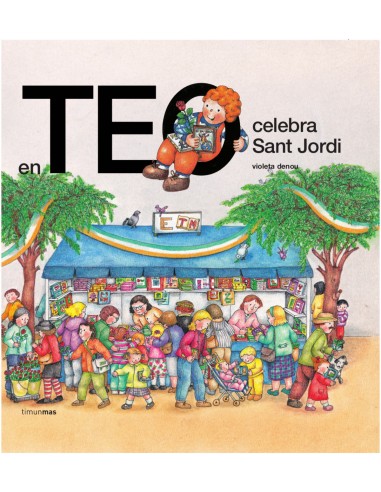En Teo celebra Sant Jordi