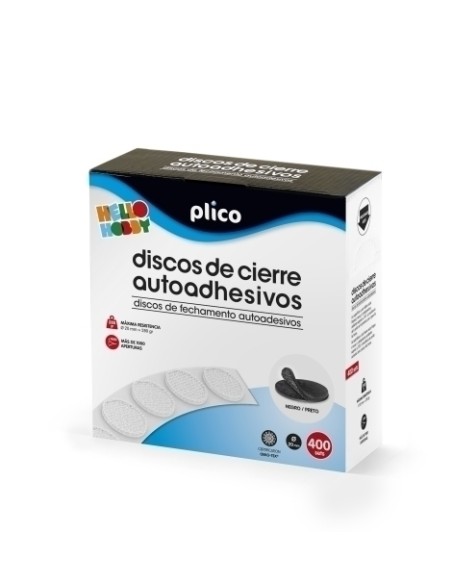 DISCOS CIERRE ADHE.PLICO 20 Ø 400 NEGRO