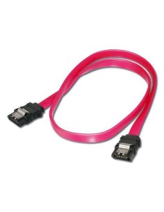 SATA - SATA, 1m cable de SATA SATA 7-pin Rojo