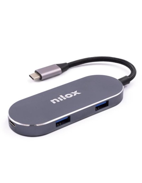 MINI-DOCKING USB-C: HDMI, 3 PUERTOS USB 3.0 Y USBC