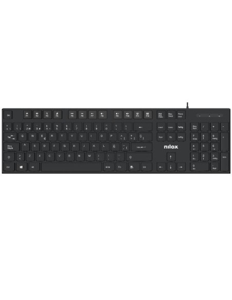 TECLADO CON CABLE, NEGRO, ESPAÑOL TECLADO CON CABLE, NEGRO, ESPAÑOL