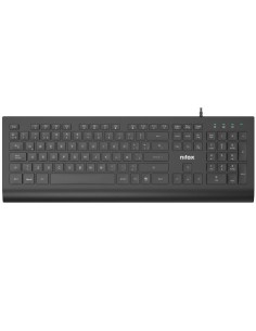 TECLADO CON CABLE, NEGRO, ESPAÑOL