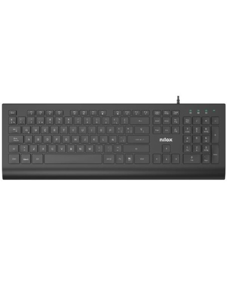 TECLADO CON CABLE, NEGRO, ESPAÑOL TECLADO CON CABLE, NEGRO, ESPAÑOL