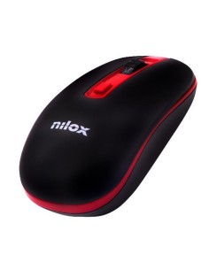 MOUSE WIRELESS BLACK/RED 1600 DPI