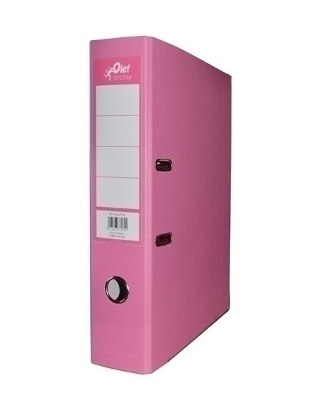 ARCHIVADOR OLEF COLOR A4 75 ROSA