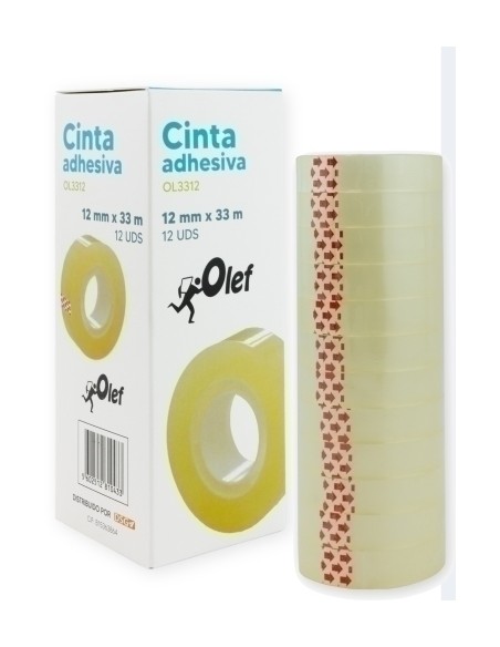CINTA ADHESIVA OLEF rollo 33x12
