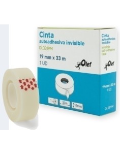 CINTA ADHESIVA OLEF INVISIBLE 33x19
