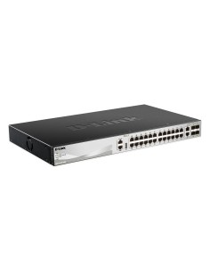 DGS-3130-30TS Gestionado L3 Gigabit Ethernet (10/100/1000) Negro, Gris